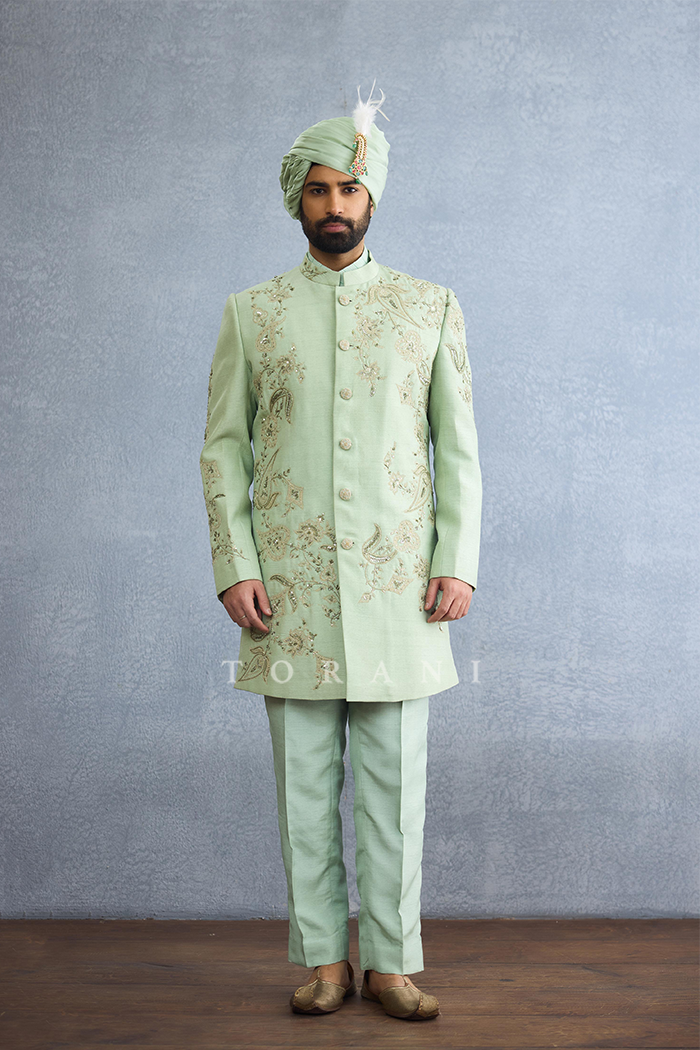 Pushta Mahim Jacket Set