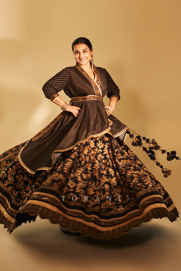 Vidya Balan In Our Gulghast Afsoon Lehenga Set