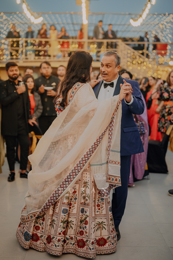 Shruti Menon In Our Custom Badami Tarini Lehenga Set