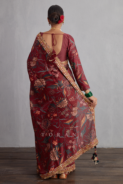 Sanobar Sheesha Revathi Saree