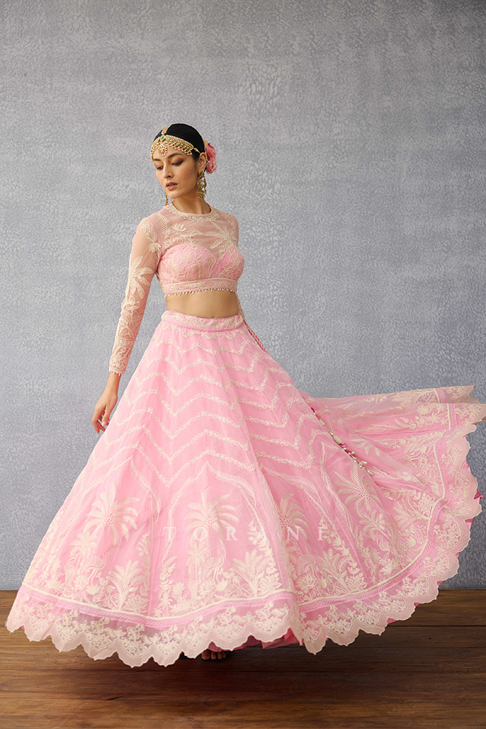 Gulaban Indira Lehenga Set