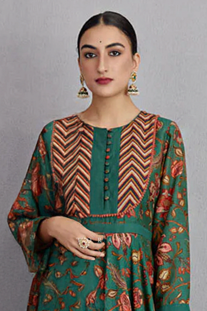 SALE - Sheesham Saba Anarkali Kurta