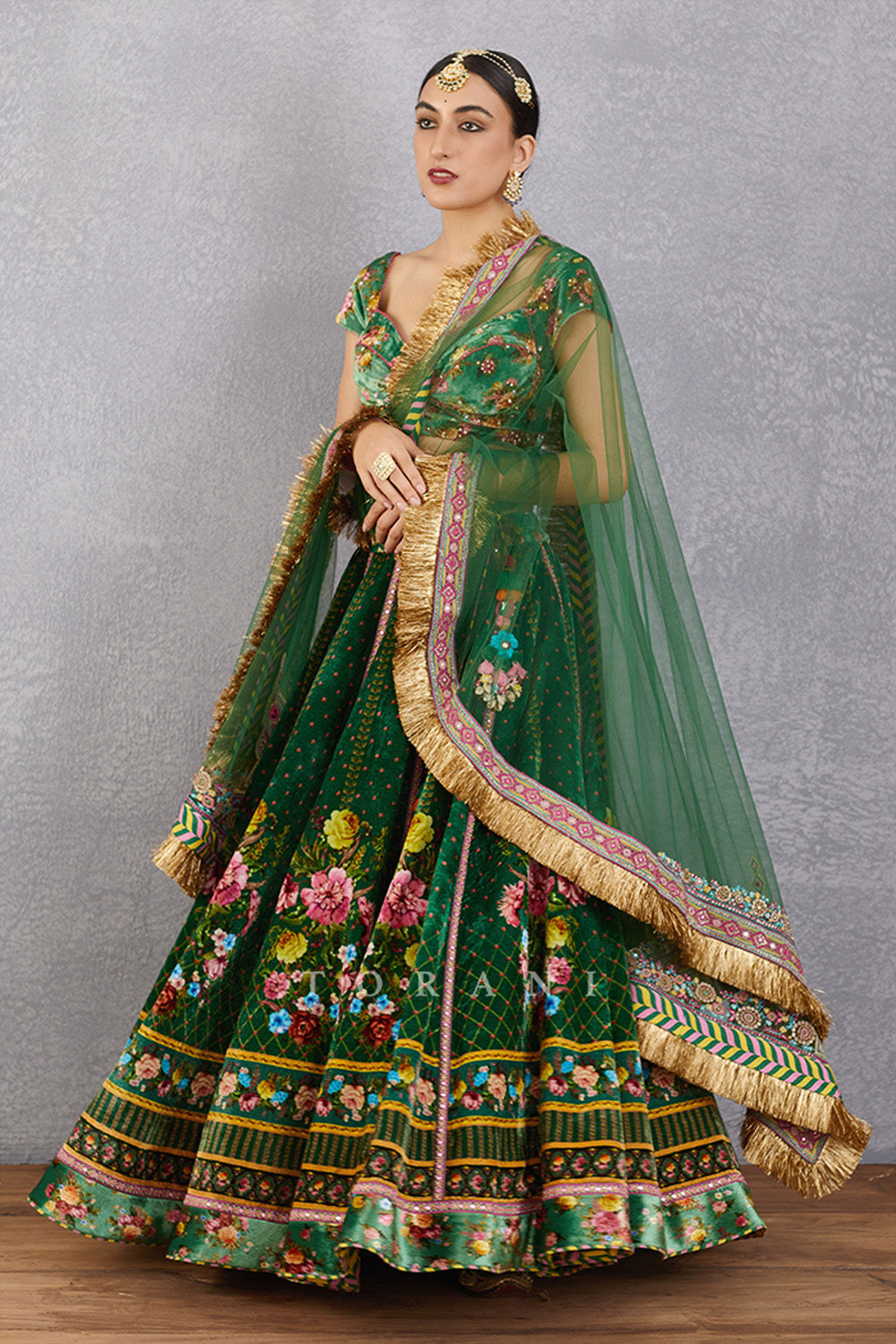 Panna Qurbat Lehenga Set