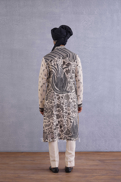 Kalamkari Kirav Kurta Set