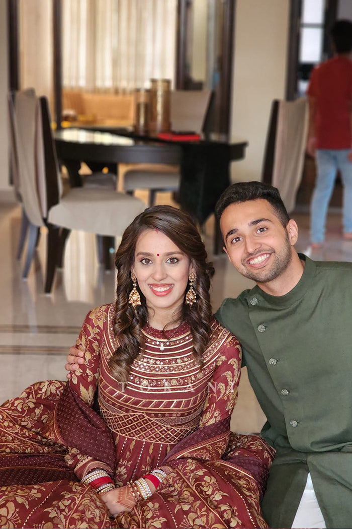 Aarushi Chawla In Our Gulnar Shehnaaz Anarkali Set