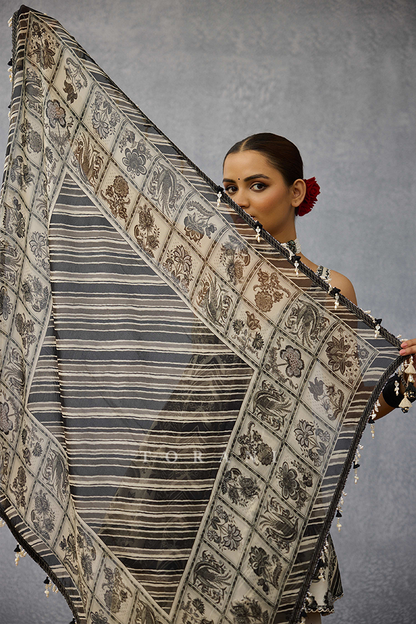 Kalamkari Anura Scarf