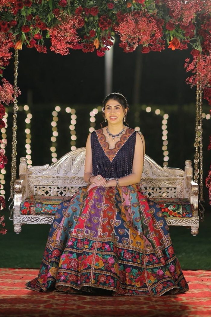 Shivangi Bhadani  in our Dil Rang Jiva Lehenga Set