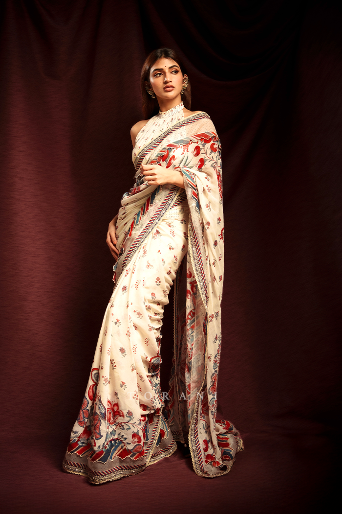 Sreeleela in our Coromandel Pravya Saree Set – Torani India