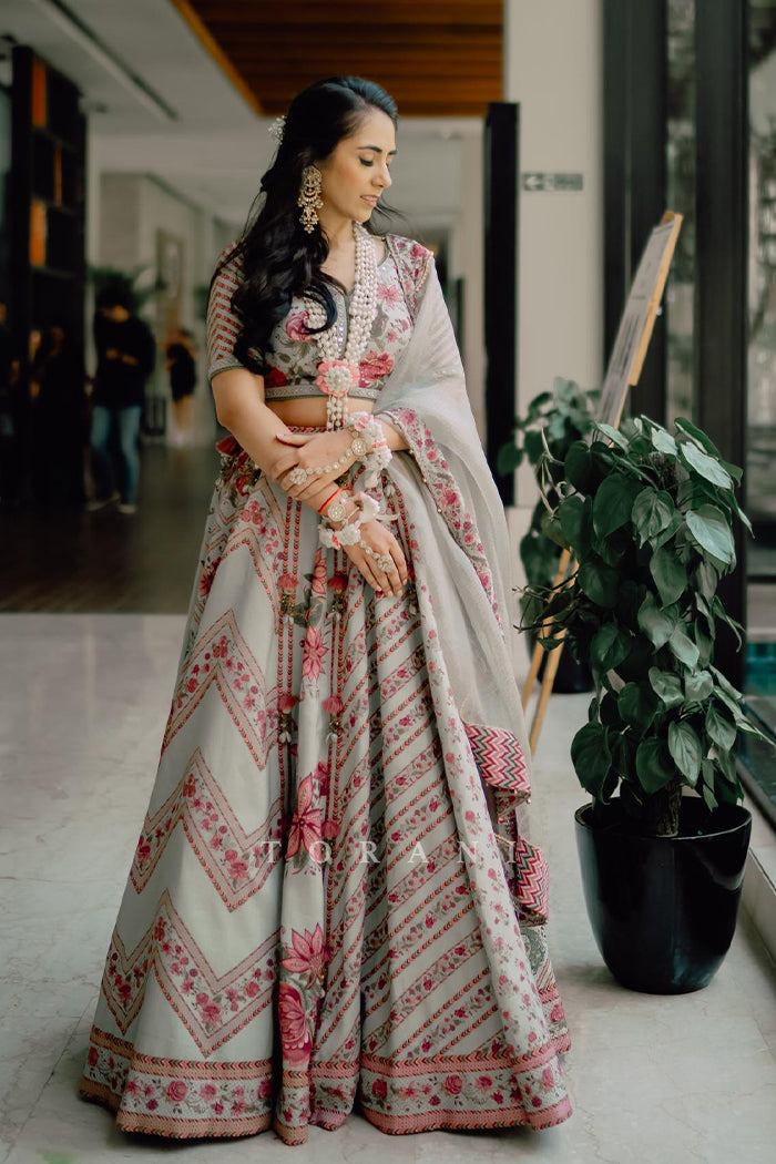 Aanchal Malik in our Jaituni Waheeda Lehenga Set