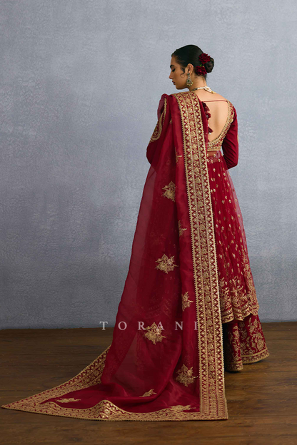 Shamse Raazi Anarkali Set