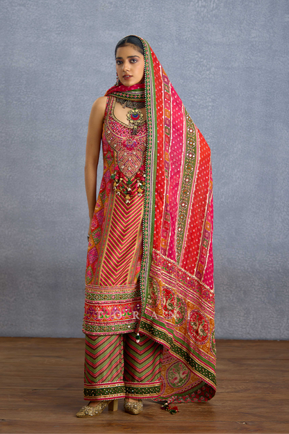 Rangili Jinal Kurta Set