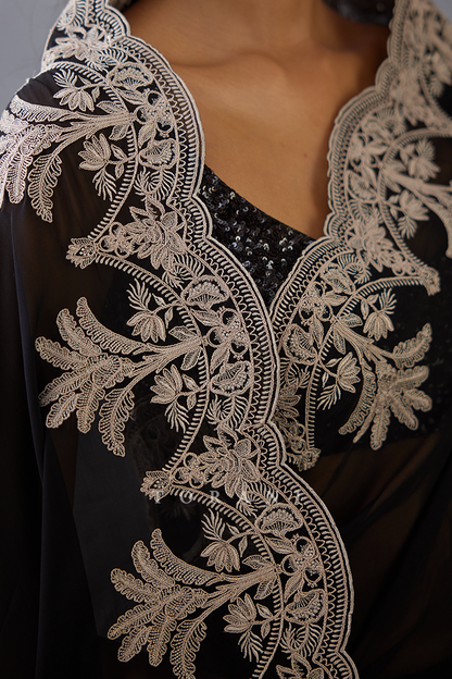 Raat Rani Afrah Saree