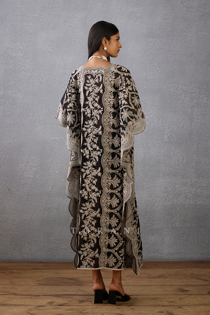 Raat Rani Aqsa Kaftan Set