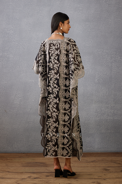 Raat Rani Aqsa Kaftan Set