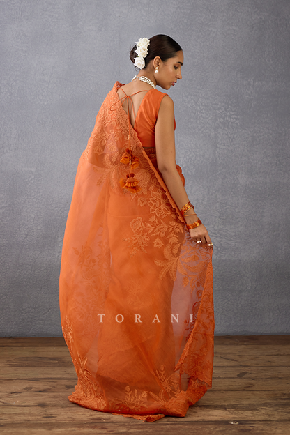 SALE - Narangi Advika Saree