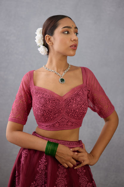 Gulkand Meher Passa Blouse