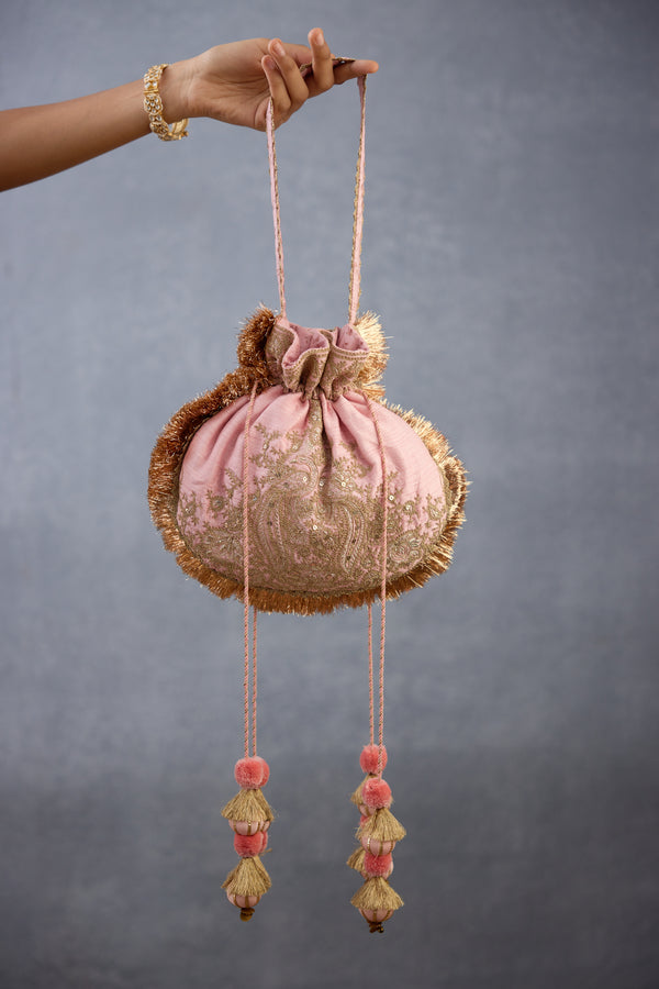 Designer Lace Potli | Potli Bag Online | Athulyaa