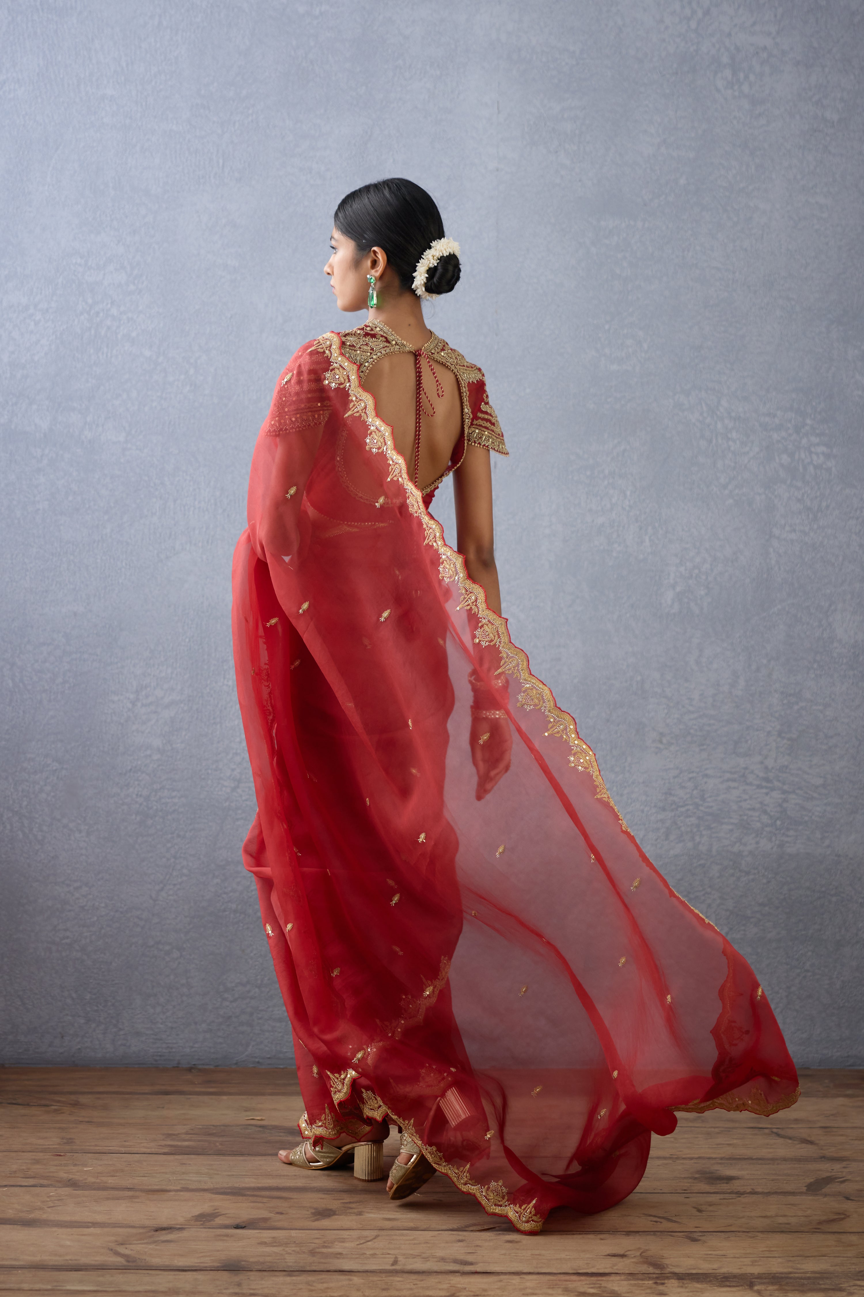 Sindoori Nayantara Saree