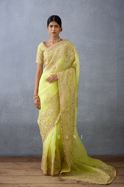 Gul-Mina Yashoda Saree