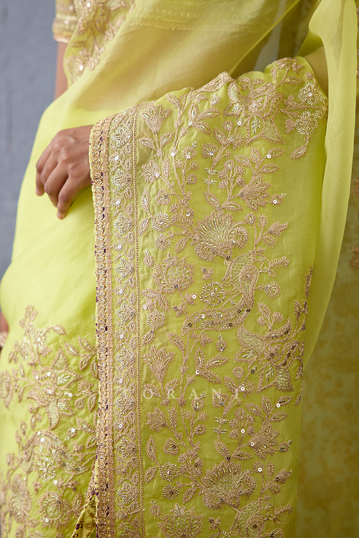 Gul-Mina Yashoda Saree