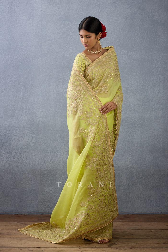 Gul-Mina Yashoda Saree