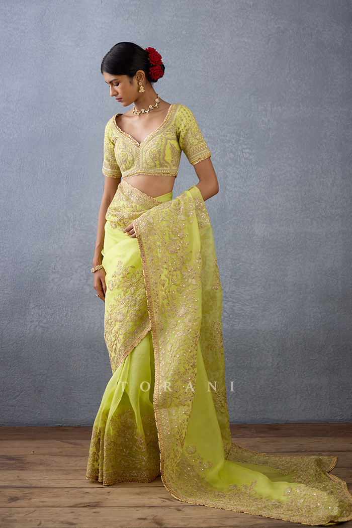 Gul-Mina Yashoda Saree