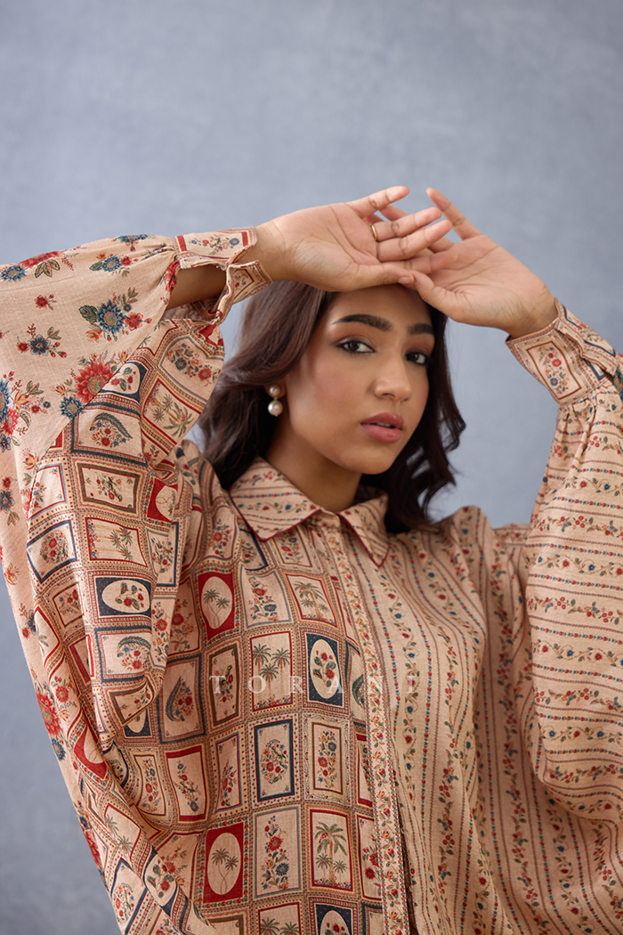 Badami Nafia Co-ord Set