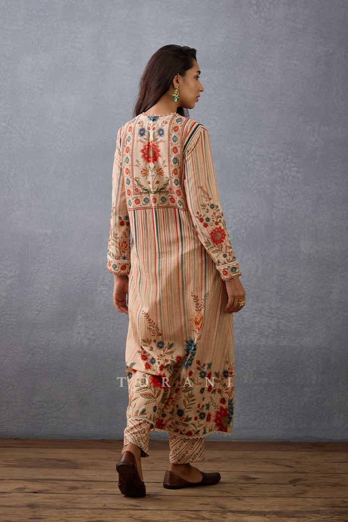 Badami Maham Kurta Set