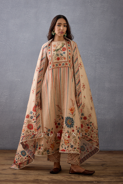 Badami Maham Kurta Set