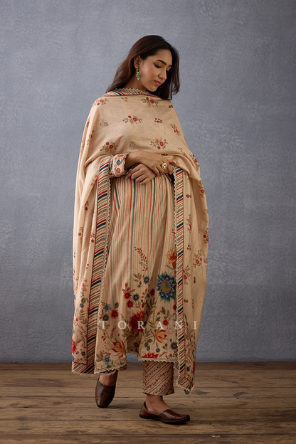 Badami Maham Kurta Set