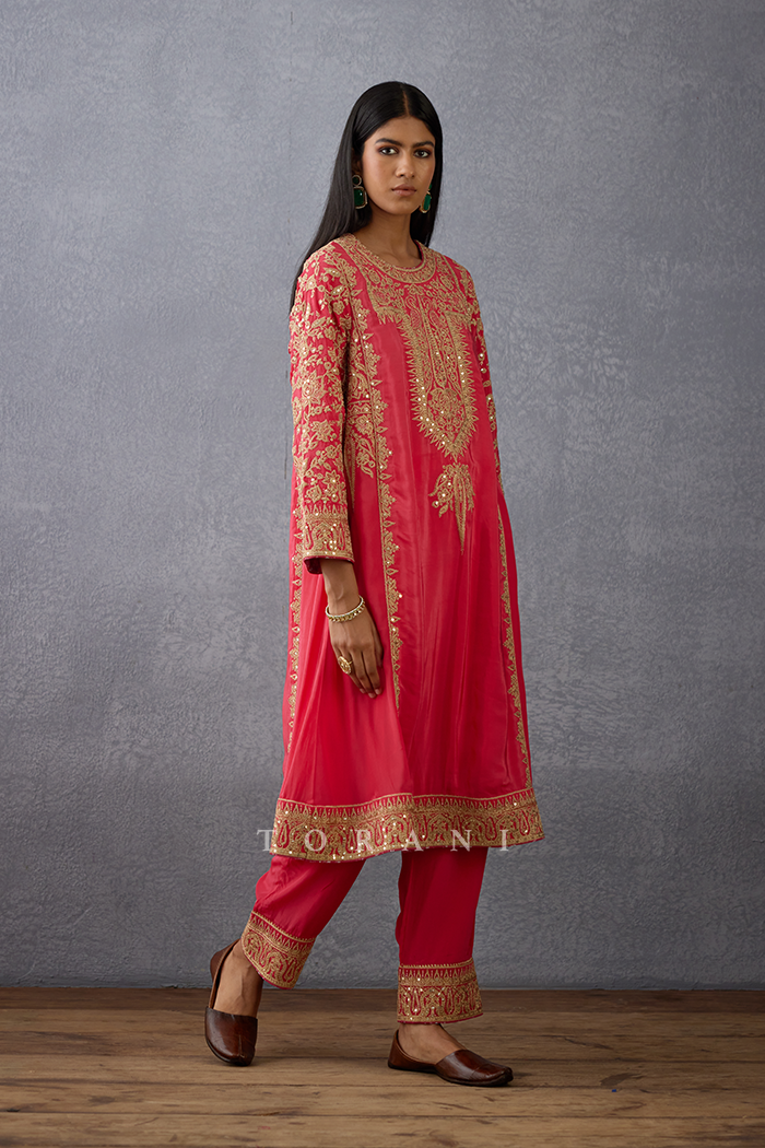 Gul-Kand Shazi Co-ord Set