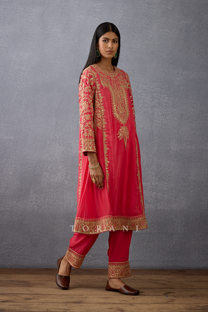 Gul-Kand Shazi Co-ord Set