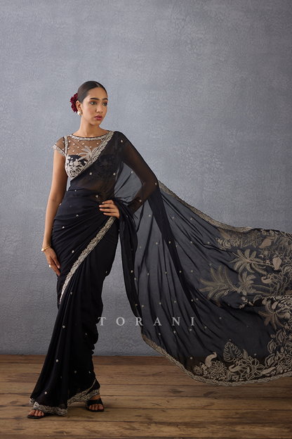 Raat Rani Damini Saree