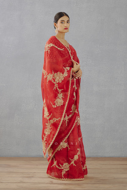 Sindoori Daavya Saree