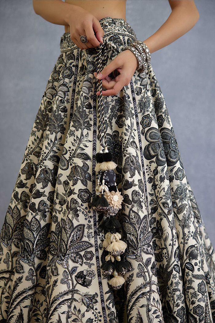 Kalamkari Vedaa Lehenga Set