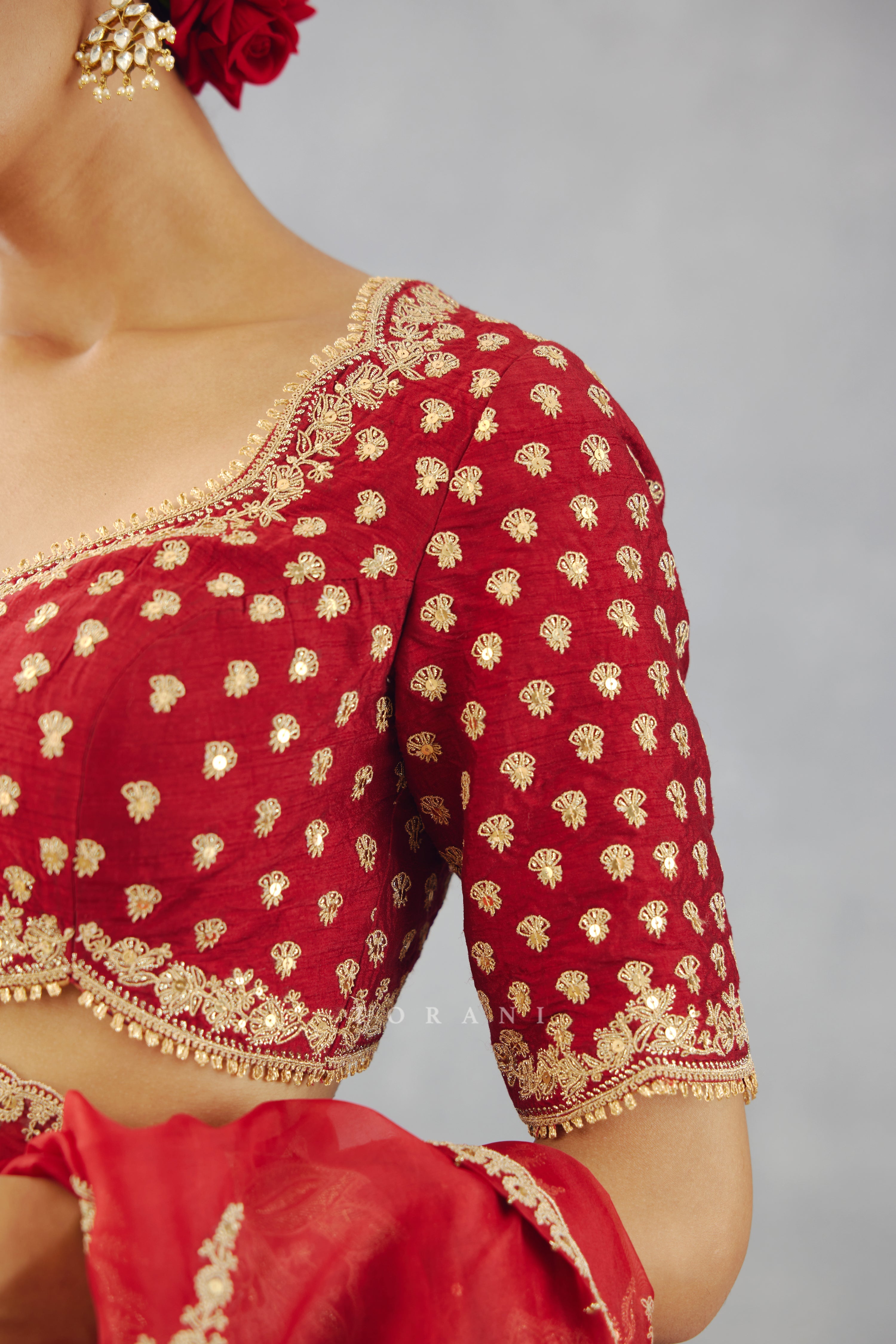 SALE - Sindoori Daavya Blouse