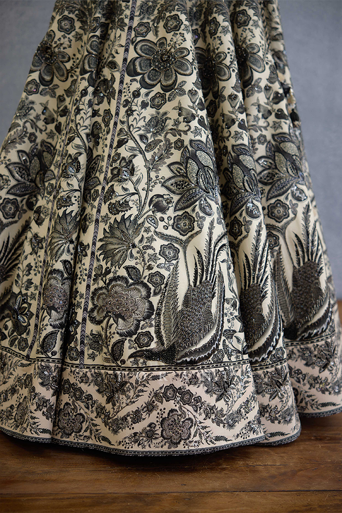 Kalamkari Vedaa Lehenga Set