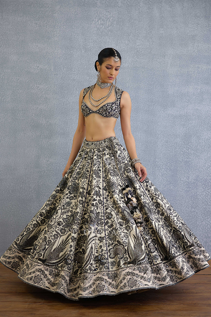 Kalamkari Vedaa Lehenga Set