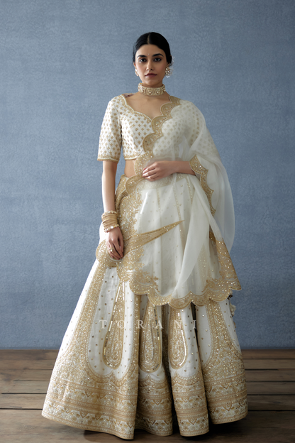 Gul-Bano Resham Lehenga Set