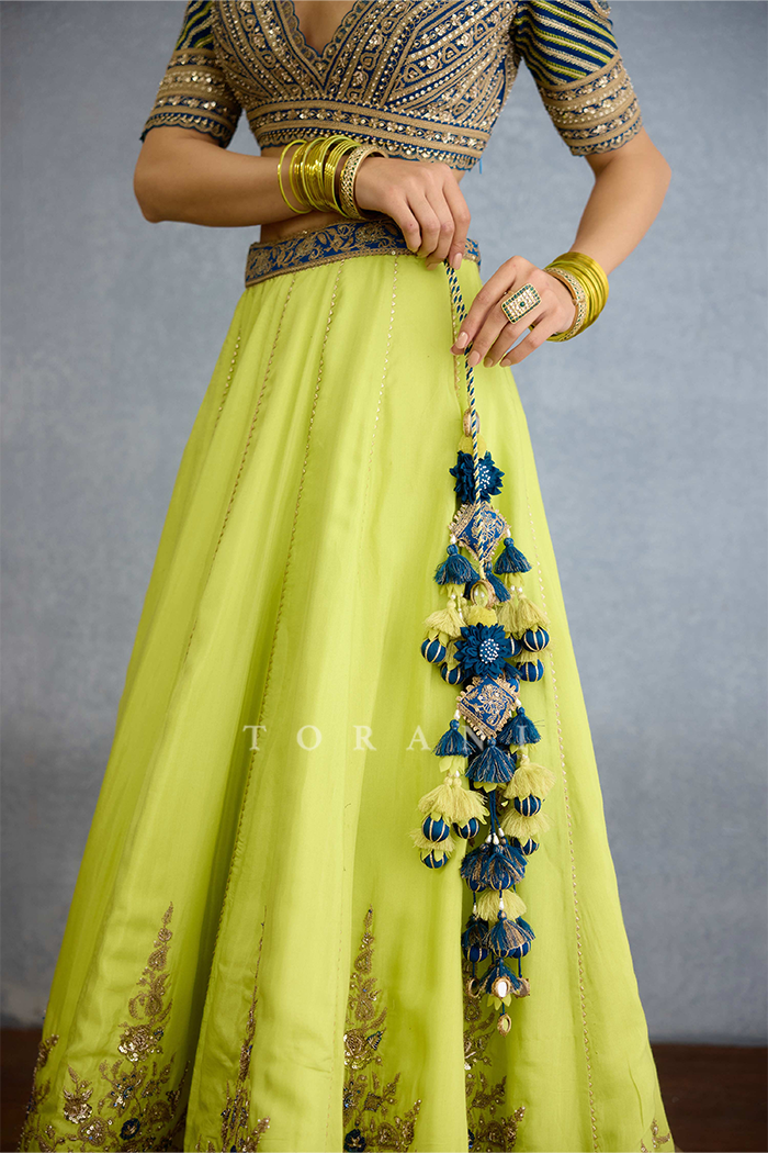 SALE - Gul-Mina Indu Lehenga Skirt