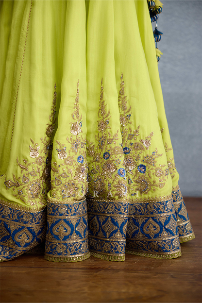 Gul-Mina Indu Lehenga Set