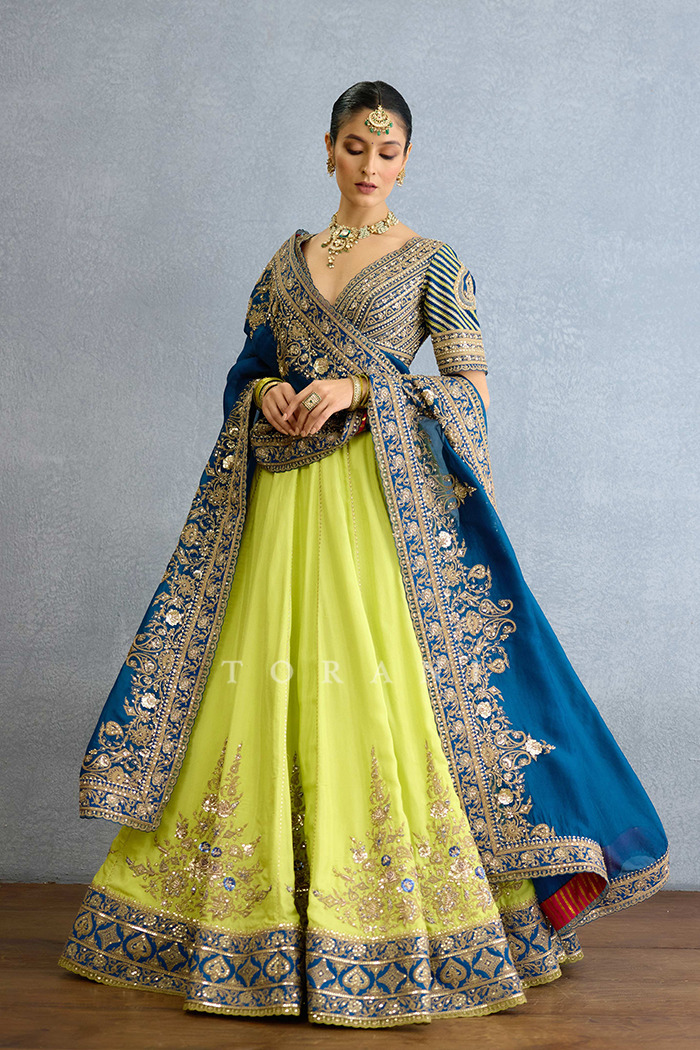 Gul-Mina Indu Lehenga Set