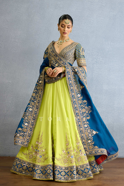Gul-Mina Indu Lehenga Set