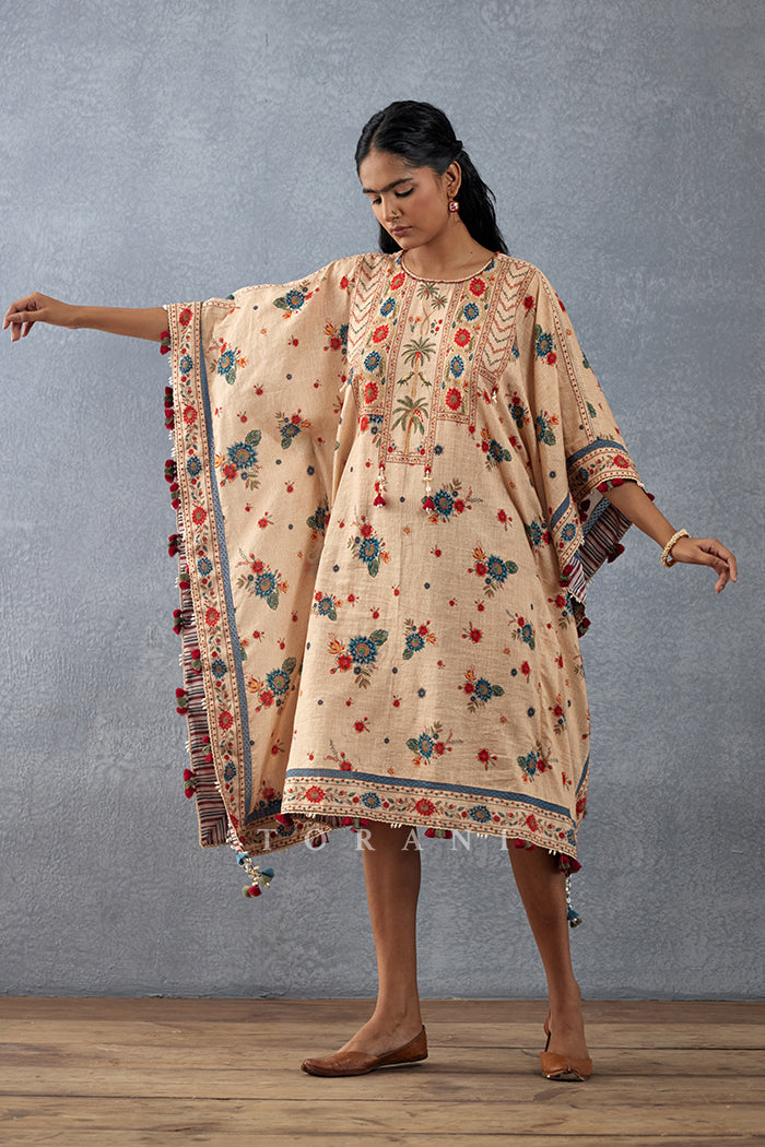 Badami Mahtaab Kaftan