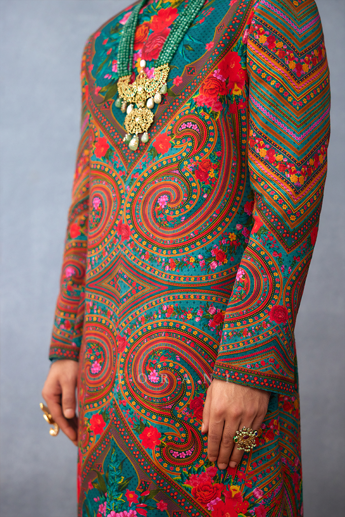 Dil Nawaz Riyaz Sherwani Set