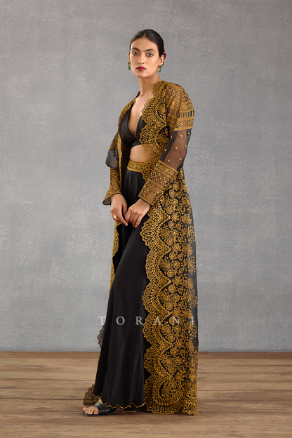 Gulghast Meher Cape Set