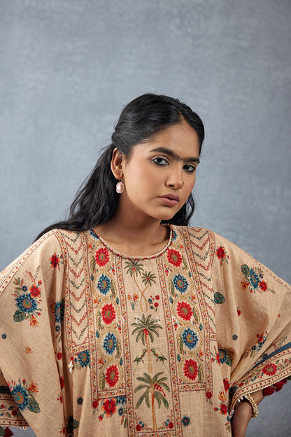 Badami Mahtaab Kaftan