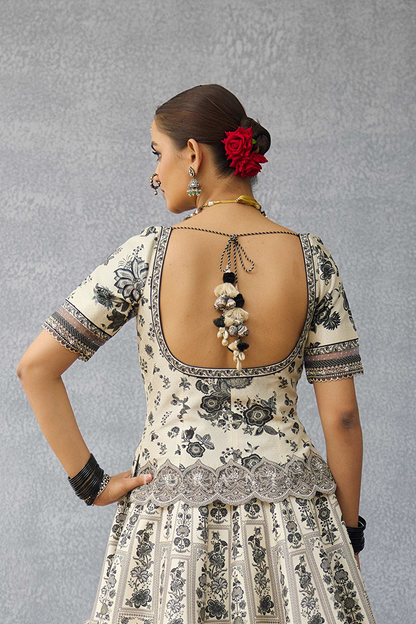 Kalamkari Anushtha Blouse
