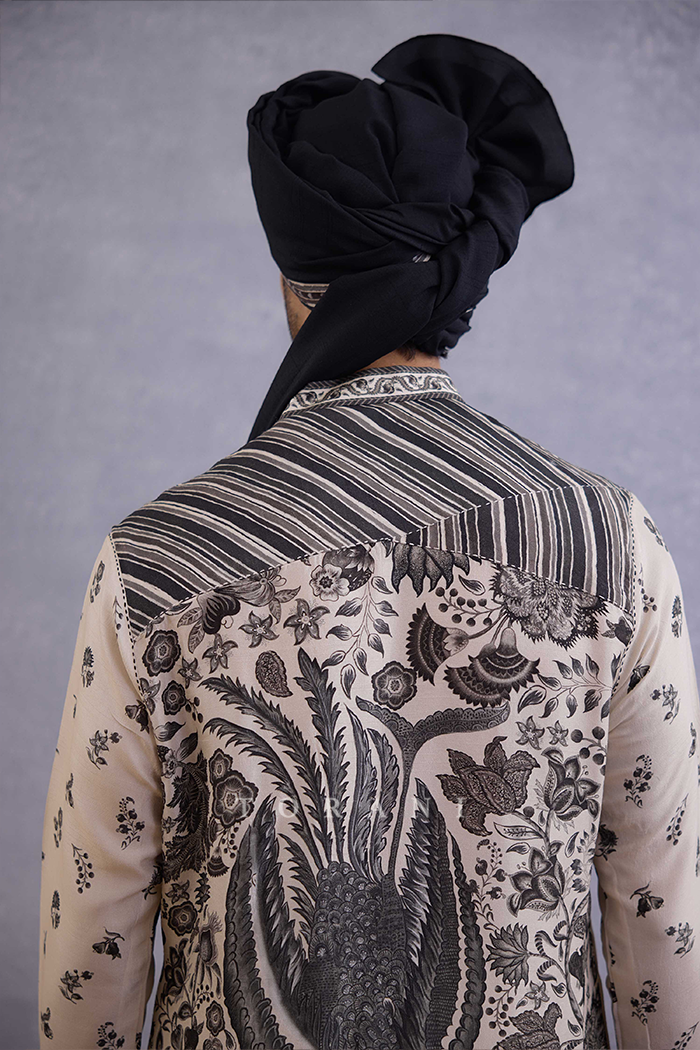 Kalamkari Kirav Kurta Set