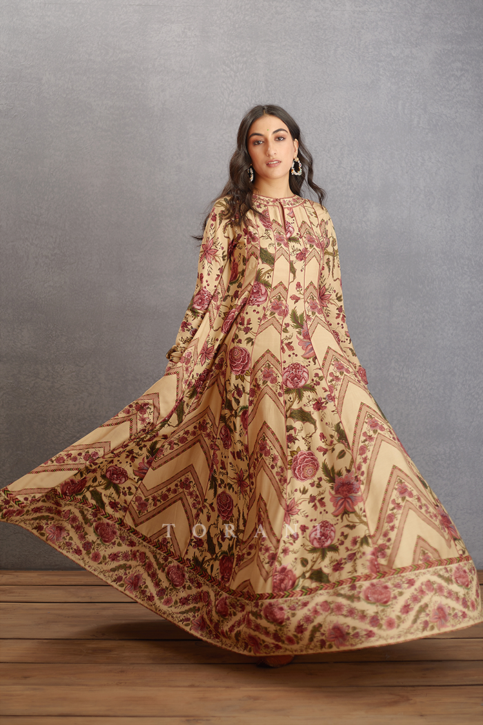 Kasturi Toral Anarkali Set